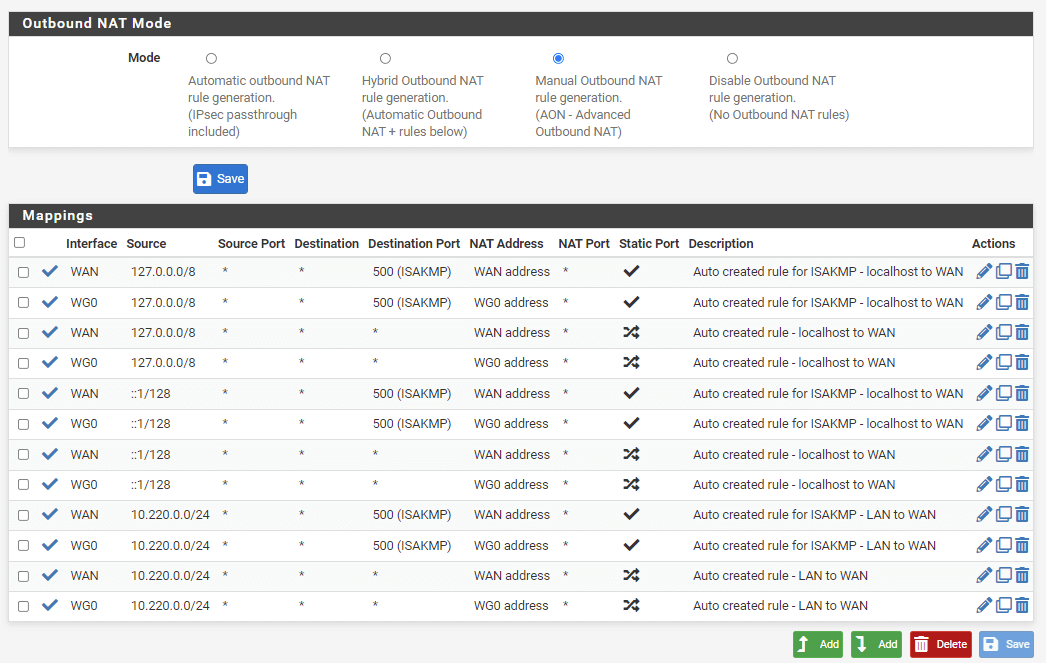 wireguard pfsense